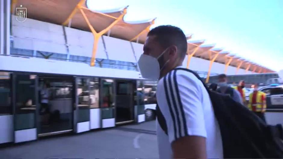 La selección española viaja a Copenhague