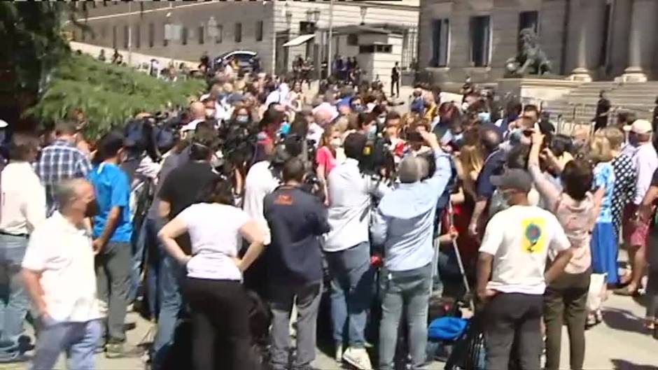 Las ausencias marcan otra vez el acto anual en el Congreso por las víctimas del terrorismo