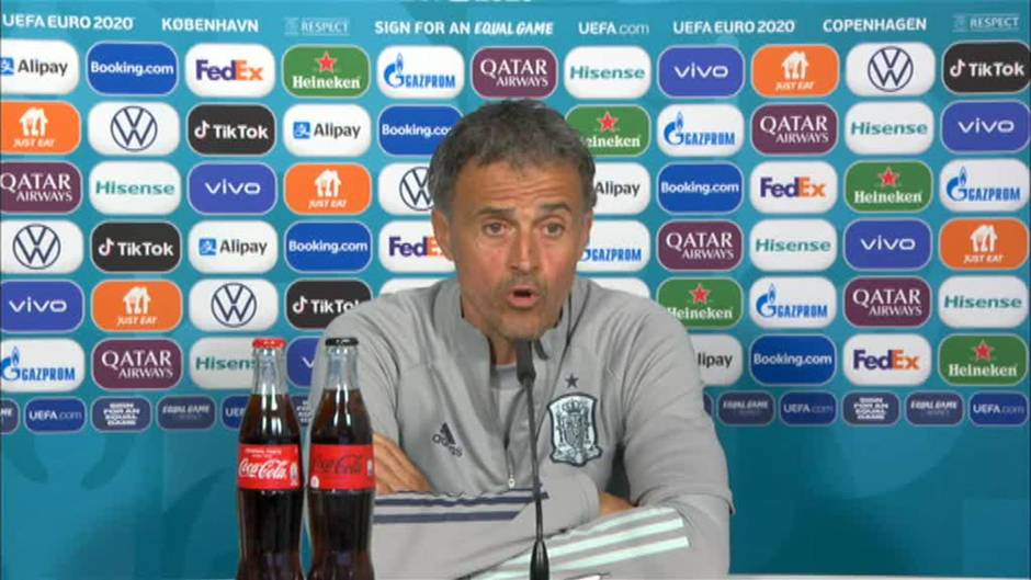 Luis Enrique, sobre la situación de Morata: "Es tan grave que habría que ponerlo en manos de la policía"