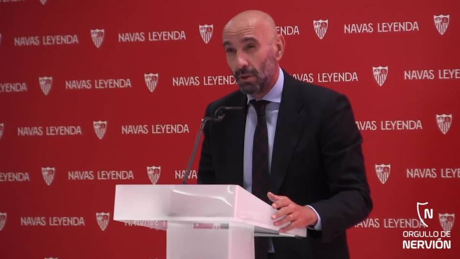 Monchi destaca la carrera de Navas en su renovación con el Sevilla FC