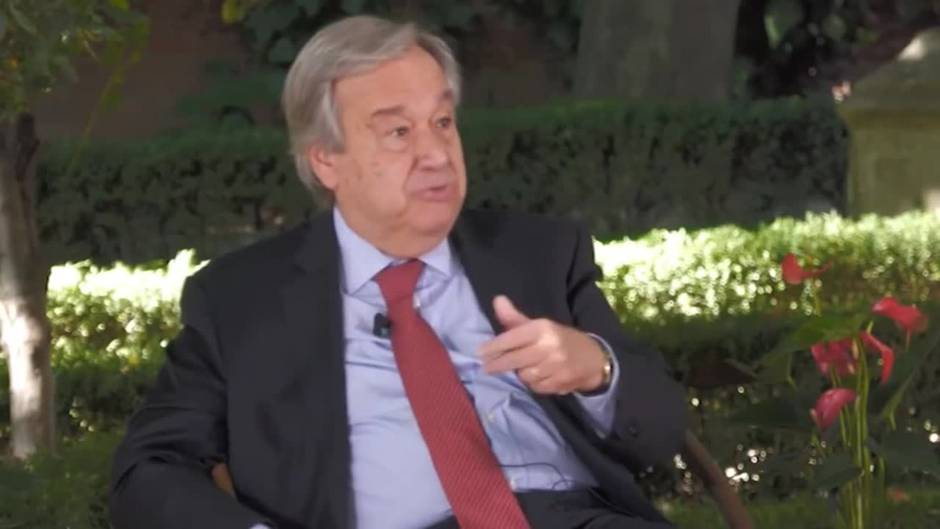 Guterres explica cómo acabar con el cambio climático