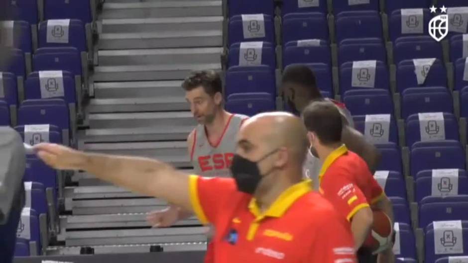 La selección de baloncesto ultima detalles de cara al amistoso de Las Vegas ante Estados Unidos