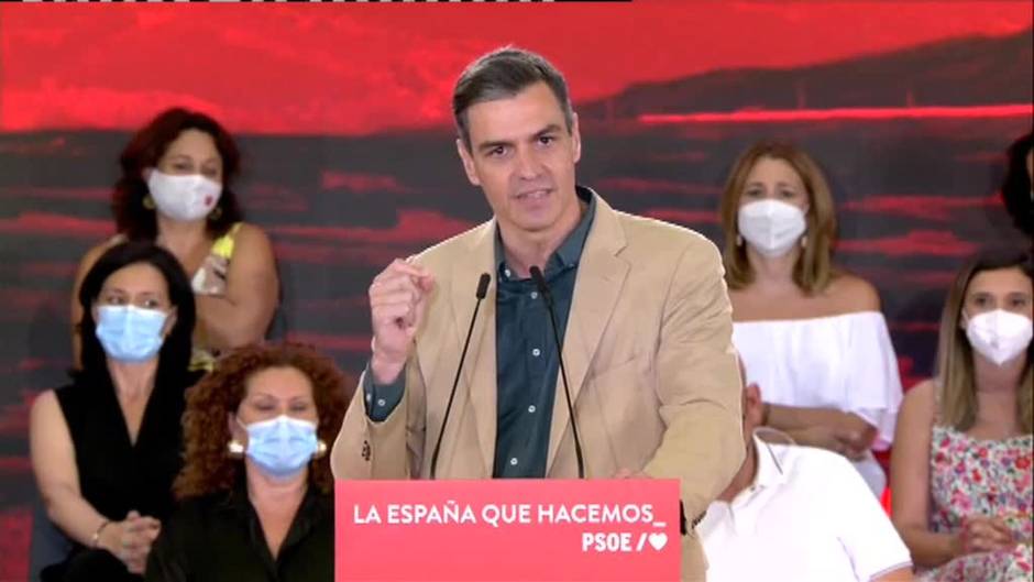 Sánchez anuncia que la semana que viene "uno de cada dos españoles va a tener pauta completa"