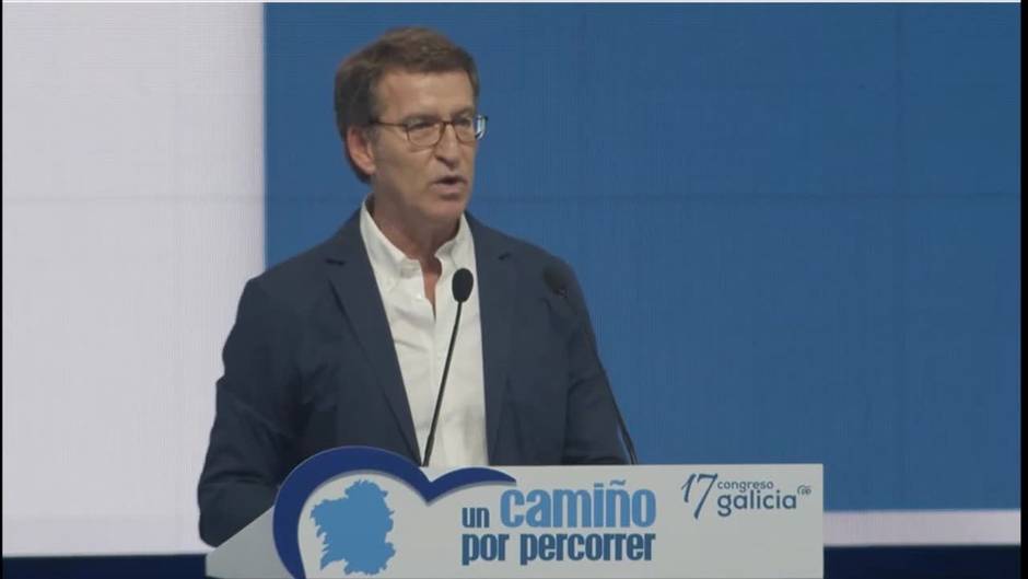 Feijóo, "a disposición" del PPdeG tras ser reelegido