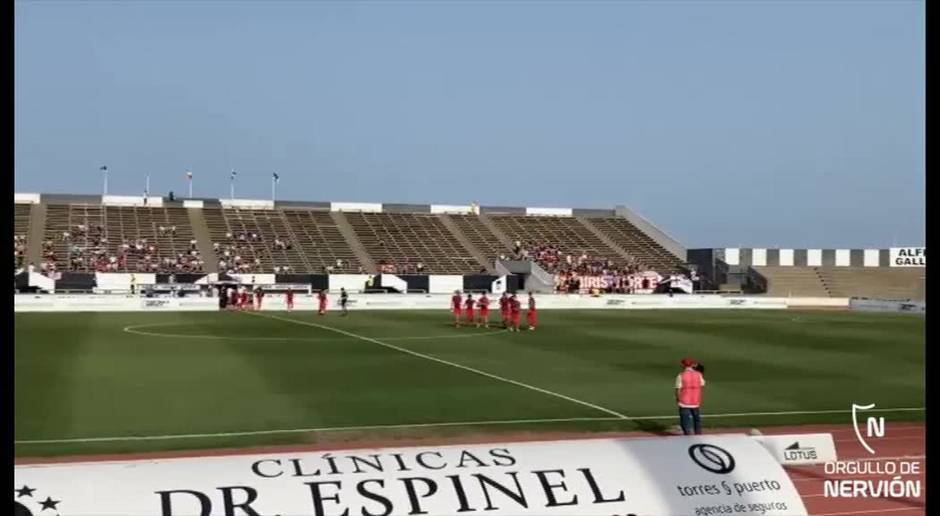 El publico sevillista volvió a estar con su equipo