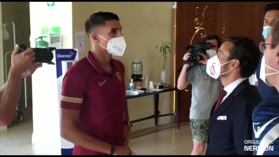 Lamela llega a Lagos para incorporarse a la pretemporada del Sevilla FC