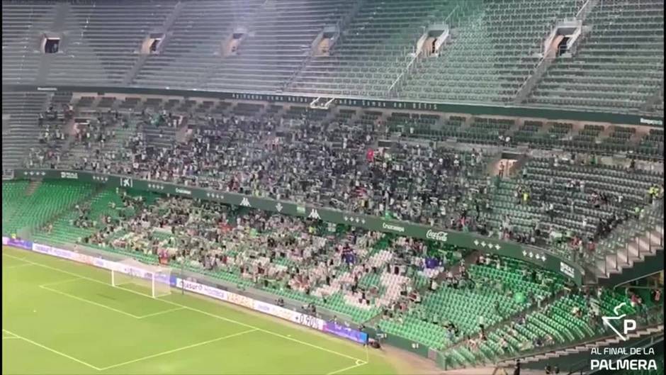 Así sonó el himno del Betis