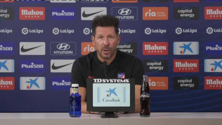 Simeone, nueva temporada, misma filosofía: "Partido a partido"