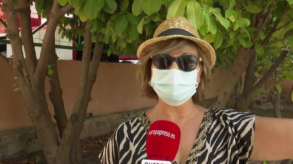 Vecina de Azuébar: "Nunca había visto un incendio así en mi vida"