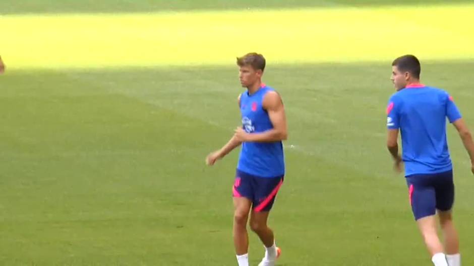 Lecomte ya entrena con el Atlético de Madrid