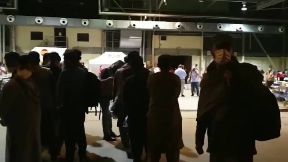El tercer avión con repatriados afganos llega a Torrejón de Ardoz
