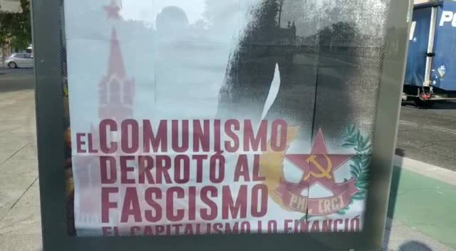 Polémica por un cartel de Stalin