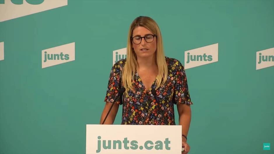 Artadi (Junts) ve "importante" que Sánchez vaya a la mesa de diálogo y también el orden del día