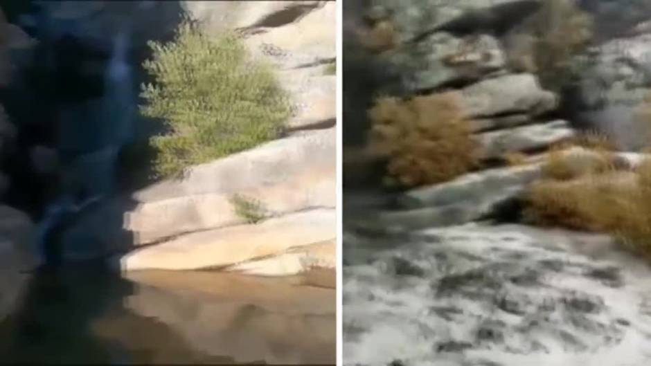 Los incendios de Ávila tiñen de negro las aguas de los ríos por el exceso de cenizas