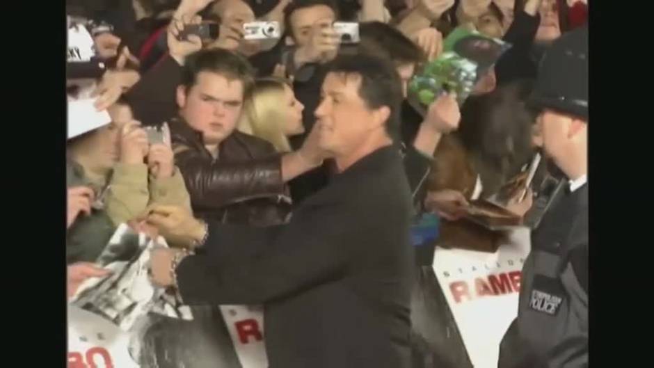 Subasta con objetos de las películas de Silvestre Stallone