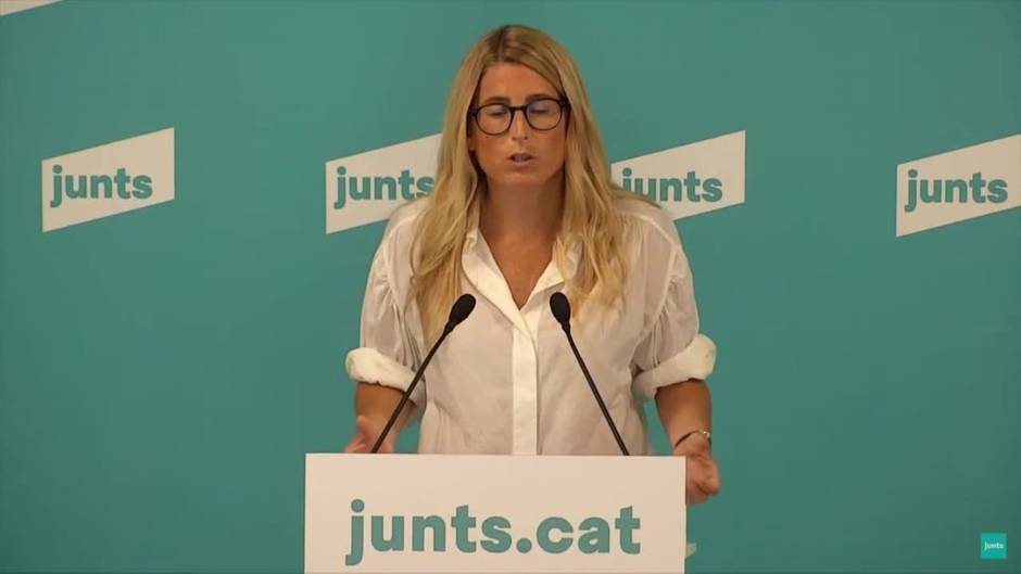 Artadi (Junts) pide a ERC y CUP negociar conjuntamente los PGE en beneficio