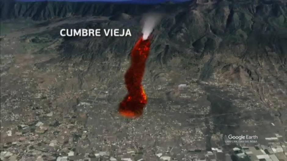 La erupción volcánica emite entre 8.000 y 10.500 toneladas de dióxido de azufre al día