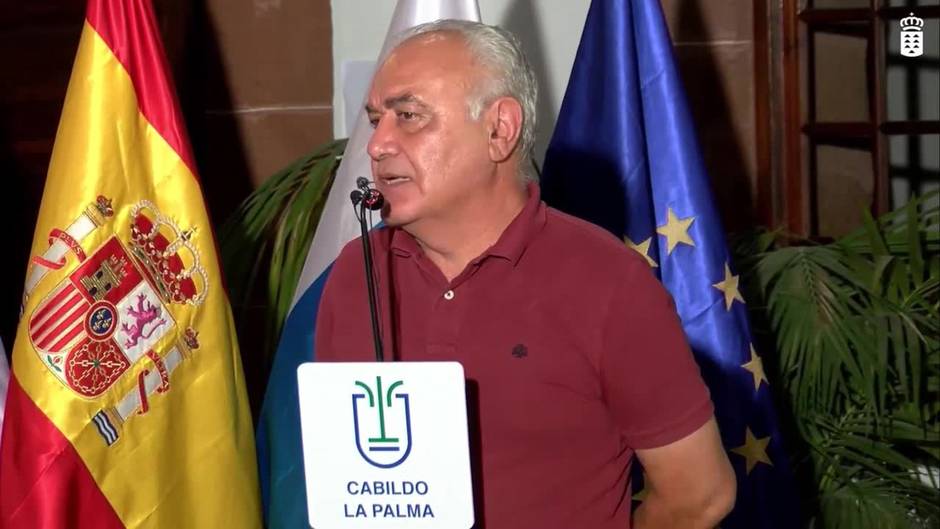 Director del Pevolca explica la situación de los últimos evacuados