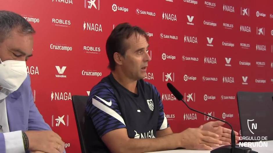 Lopetegui analiza la previa del Sevilla-Espanyol