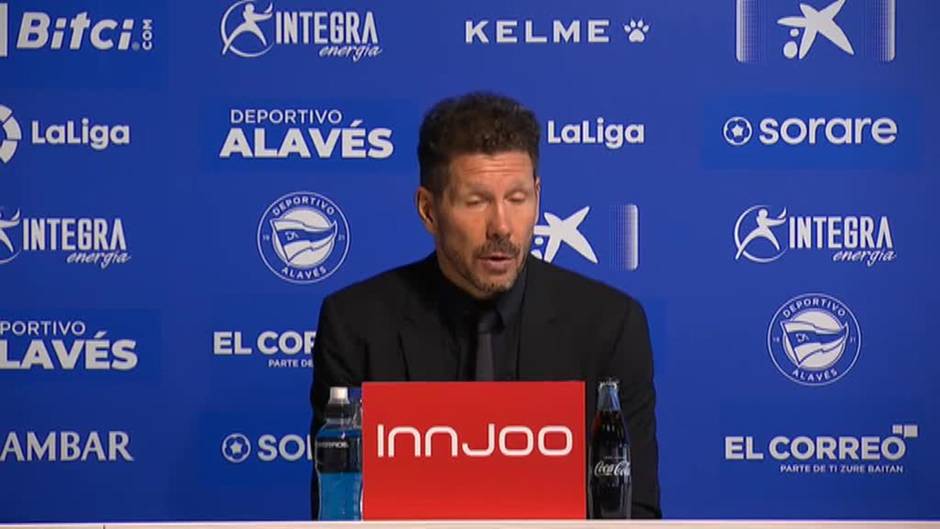 El Cholo: "El Alavés ganó justamente"