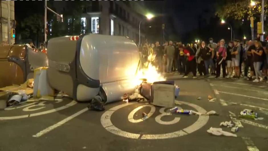 Protestas en Cataluña en el cuarto aniversario del referéndum ilegal del 1 de octubre