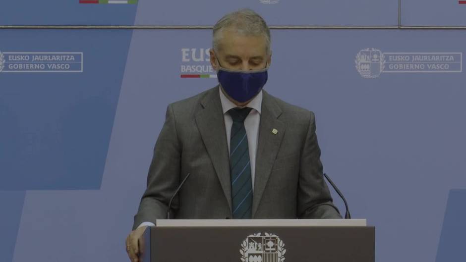 Urkullu anuncia el fin de la Emergencia Sanitaria por el Covid-19