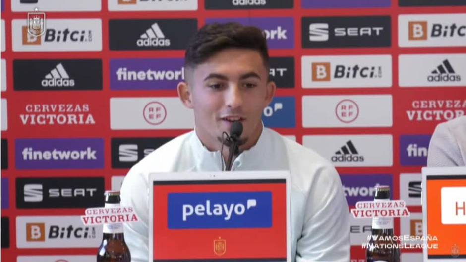 Yeremi agradece a Luis Enrique su confianza: "Es un sueño cumplido"