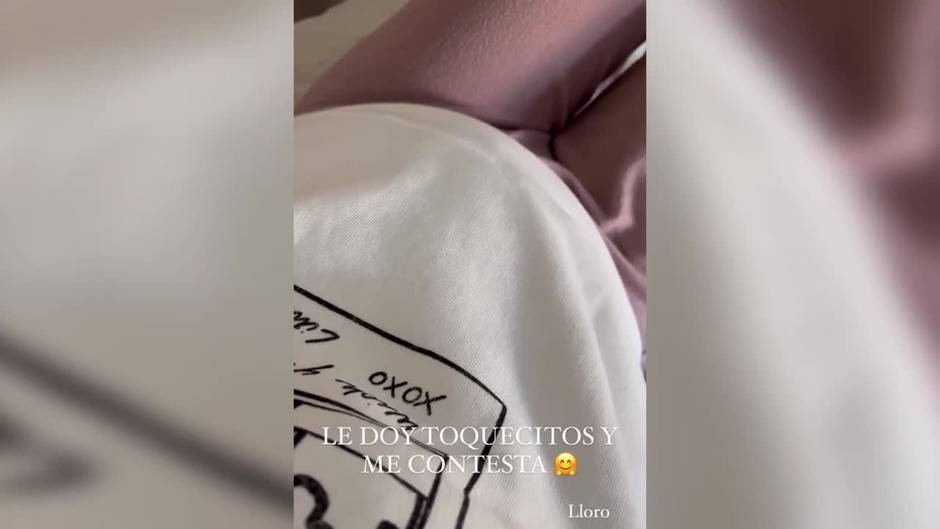 Laura Matamoros comparte la carita de su bebé en su última ecografía