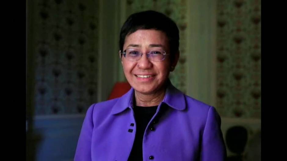 Los periodistas Maria Ressa y Dmitry Muratov, comparten el Premio Nobel de la Paz por su defensa de la libertad de expresión