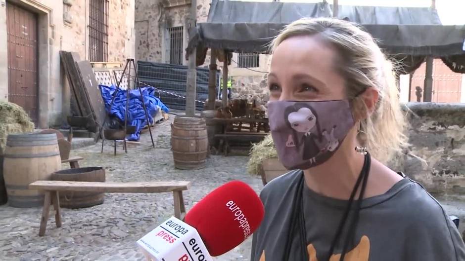 Cáceres, preparada para el inicio hoy del rodaje de 'La Casa del Dragón'