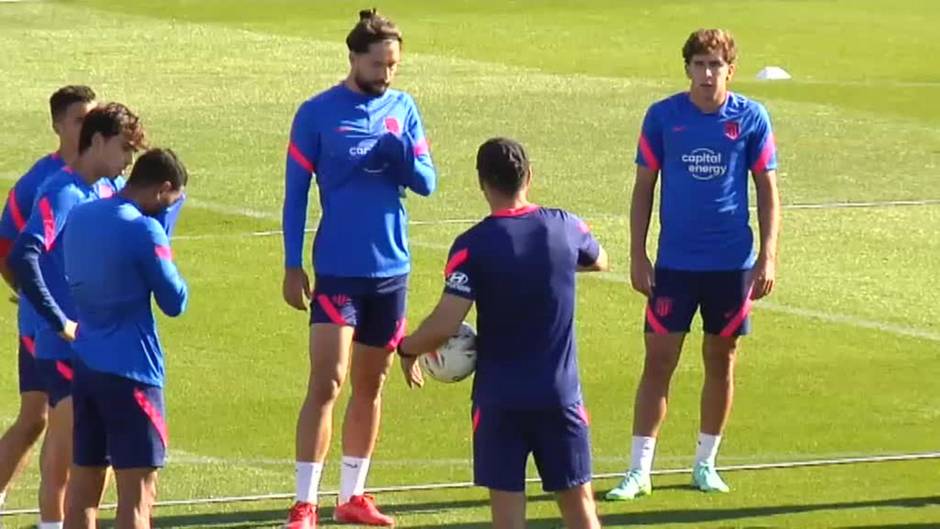 El Atlético sigue con su puesta a punto para el encuentro frente al Granada
