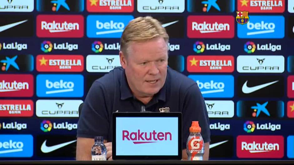 Koeman: "Tenemos una plantilla capaz de competir por ganar el campeonato"