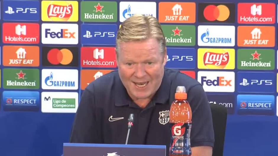 Koeman: "Nos jugamos nuestro futuro en la Champions League"