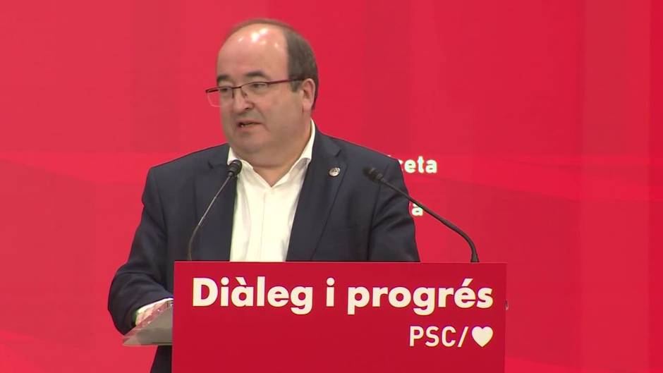 Iceta reivindica el proyecto socialista por "no solo hablar de diálogo, sino hacerlo posible"