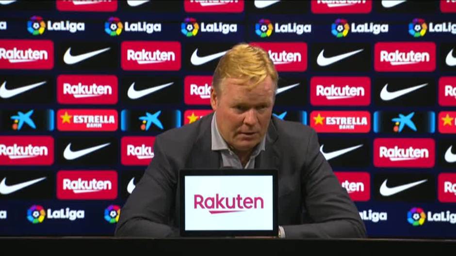 Koeman: "Es algo más que una derrota de tres puntos"