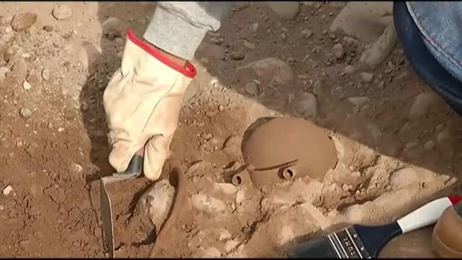 Hallan en Lima restos arqueológicos de un cementerio prehispánico de hace 2.000 años