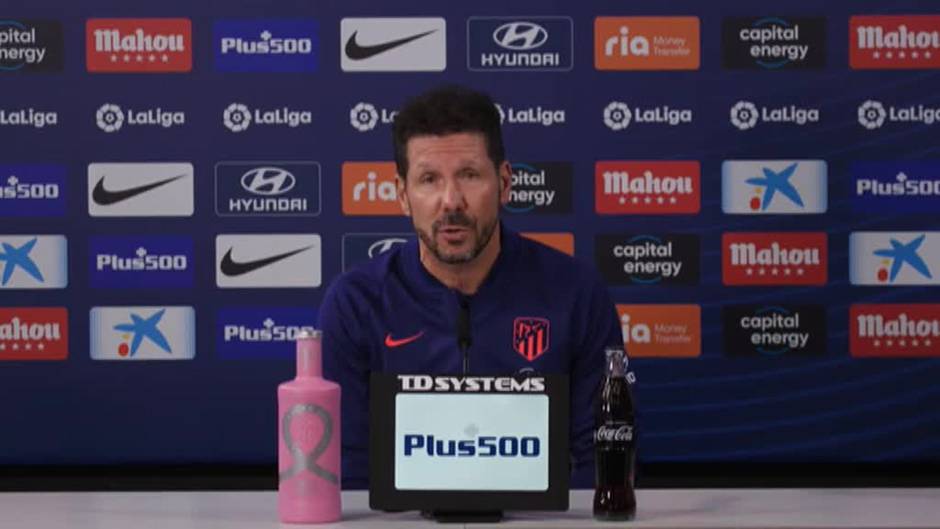 Simeone: "Estamos atravesando un momento de dificultad"
