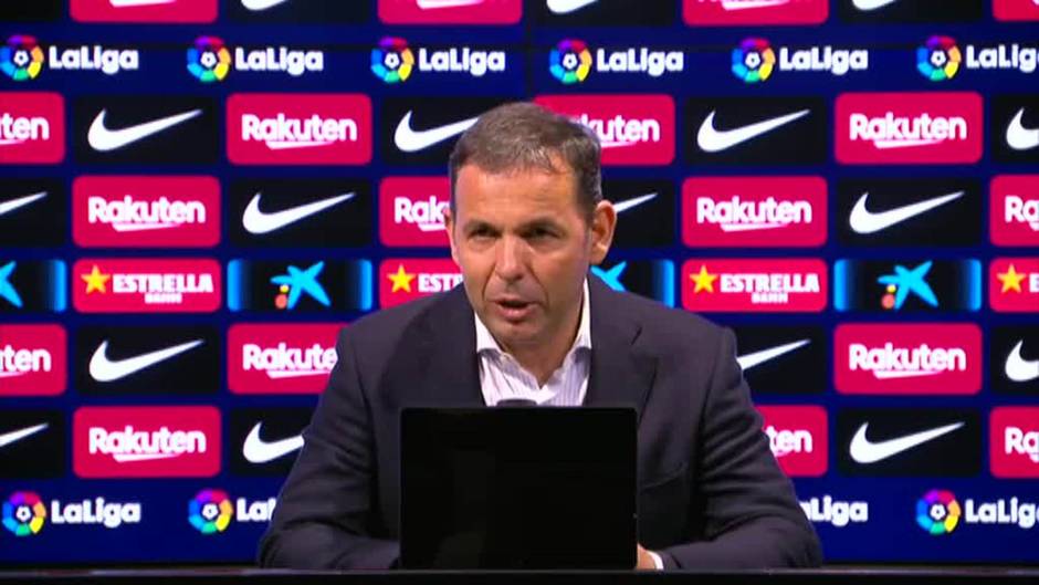 Calleja, tras el empate ante el Barça: "Yo valoro todo y para mí es un puntazo"