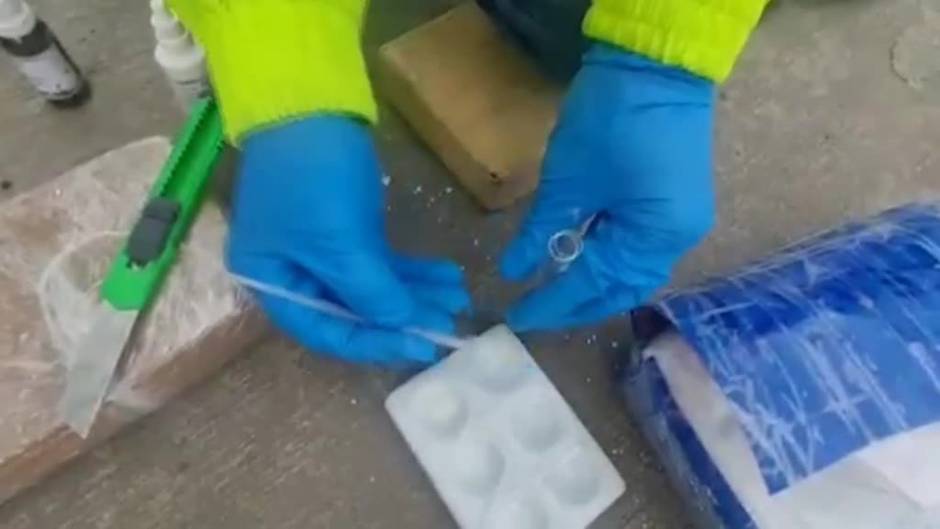 Colombia confisca 2.2 toneladas de cocaína oculta en el puerto de Cartagena de Indias