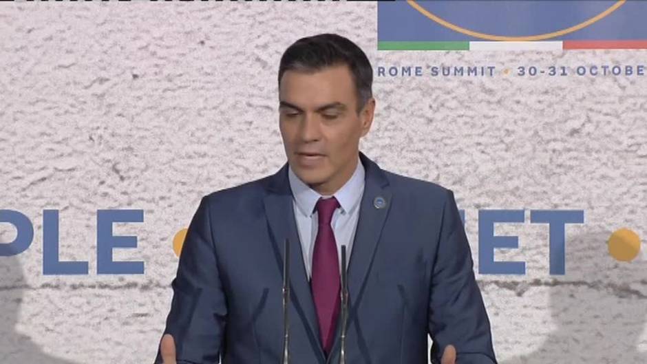 Sánchez vincula la reforma laboral a la necesidad de un cambio de modelo productivo global