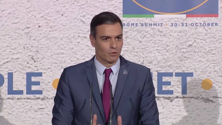 Sánchez apela a la "responsabilidad" de patronal y sindicatos para la reforma laboral