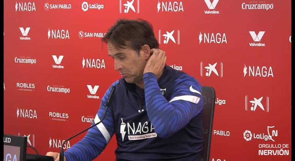 Lopetegui alaba las virtudes del Betis y no considera a su equipo favorito