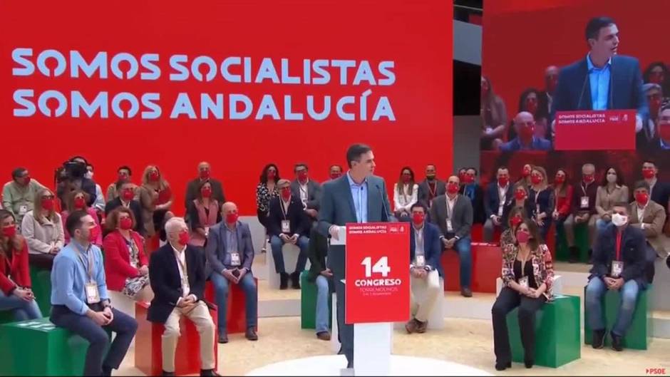 Sánchez reivindica que su Gobierno "cumple" con "palabras y hechos"