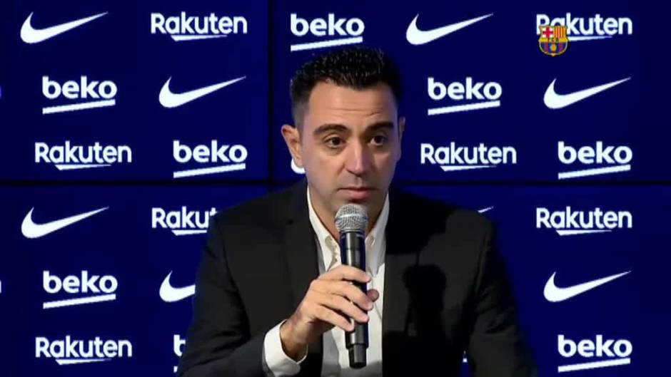 Xavi partidario de marcar normas al vestuario