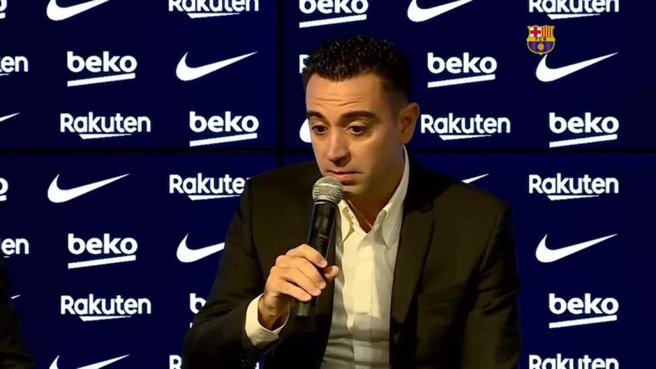 Xavi Hernández: "El Barça tiene que ganar todos los partidos"