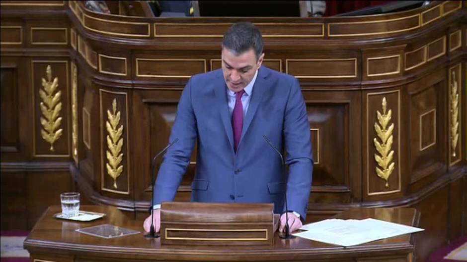 Sánchez: "Hoy no se rescatan entidades financieras, hoy se rescatan empresas y empleos"