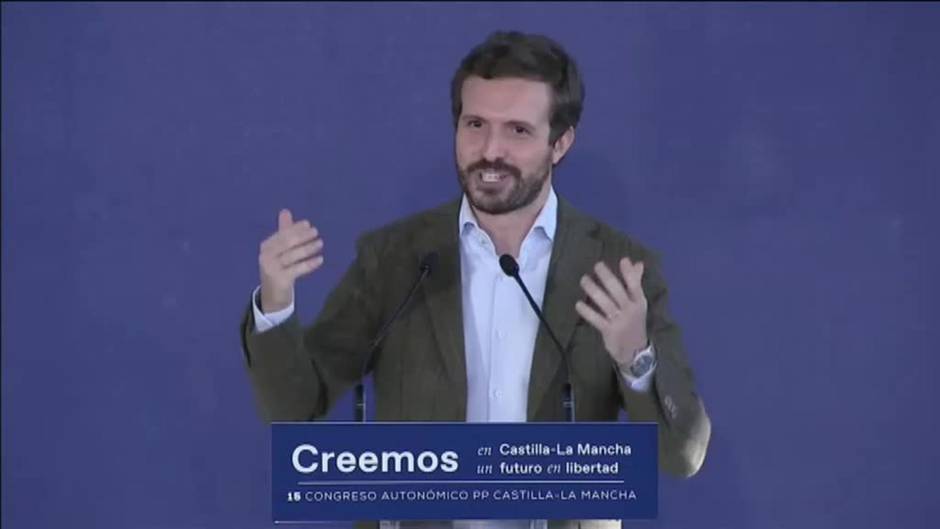 Casado califica de "aquelarre radical" el encuentro de ayer en Valencia de Díaz, Oltra, Colau y García