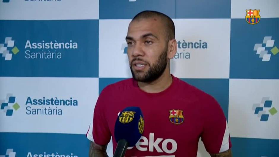 Alves, en su vuelta al Barça: "Es un reto increíble, de los que más me fascinan"