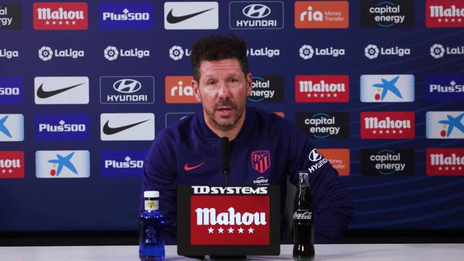 Simeone: "El Griezmann que fuimos a buscar y que necesitamos es el del Betis y el Valencia"