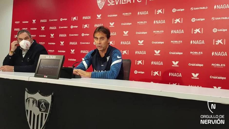 Lopetegui habla sobre la lesión de En-Nesyri y no entra a valorar una posible vuelta de De Jong